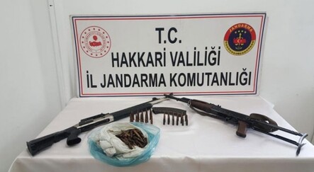 PKK'ya ait silah ve mühimmat ele geçirildi - gundem