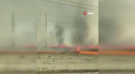 Rusya’da yangın sırasında hortum çıktı! Korku dolu anlar kameralara yansıdı - gundem