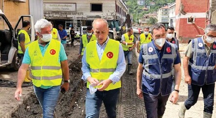 TOKİ, Bozkurt’ta yaraları sarıyor - gundem
