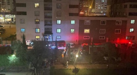Apartman çatısında yangın çıktı - yasam