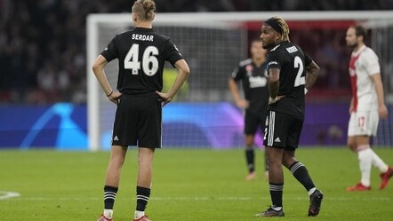 Beşiktaş 11 eksikle karşısına çıktığı Ajax'a 2-0 yenildi - spor
