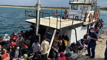 Çanakkale açıklarında 251 düzensiz göçmen yakalandı - yasam
