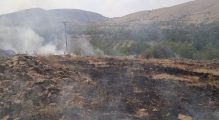 Çiftçileri korkutan yangın! Vişne bahçesine sıçramadan söndürüldü - yasam