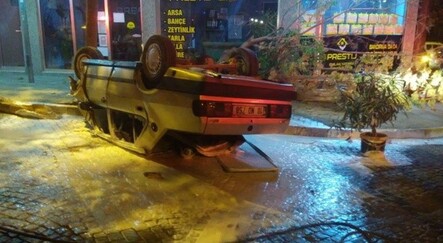 Direksiyon başında epilepsi nöbeti geçirince kaza yaptı - gundem