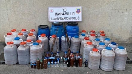 JASAT'ın operasyon düzenlediği evden 1,5 tondan fazla sahte içki çıktı - gundem