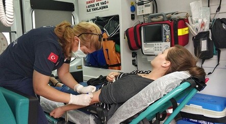 Tedavisi için hastaneye gidiyordu! 100 metre kala trafik kazası geçirdi - yasam