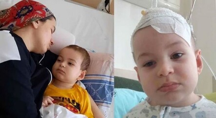 3 yaşındaki çocuğunun başında tümör çıkan annenin yardım çığlıkları - yasam