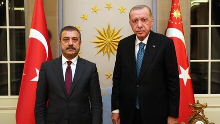Cumhurbaşkanı Erdoğan, Merkez Bankası Başkanı Kavcıoğlu'nu kabul etti - gundem