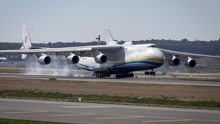 Dünyanın en büyük kargo uçağı ilk kez İstanbul Havalimanı'nda - gundem
