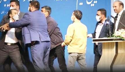 İran'da Türk bölgesine atanan 'katil' valiye tokat - dunya