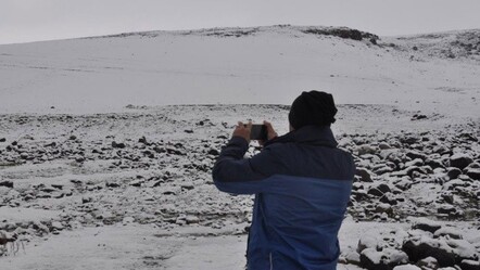 Kars'a kış erken geldi: Kar yağdı, sıcaklık eksi 5'e düştü - gundem