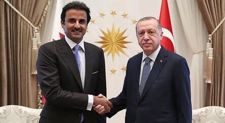 Katar Emiri Al Sani'den Erdoğan'a Cumhuriyet Bayramı dolayısıyla tebrik mesajı - dunya