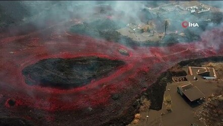 La Palma yanmaya devam ediyor: Kalan binalar ve tarlalarda haritadan silindi - dunya