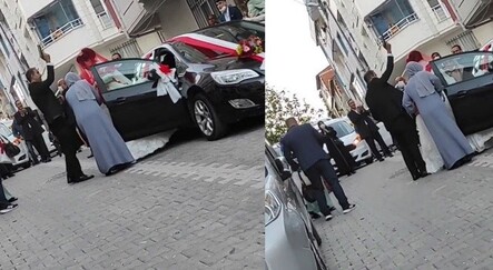 Maganda damat şehrin ortasında dehşet saçtı - yasam