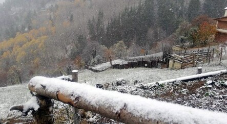 Meteoroloji günlerdir uyarıyordu... Kar yağışı başladı - turkiye