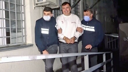 Tutuklanan eski Gürcistan Cumhurbaşkanı Saakaşvili açlık grevine başladı - dunya
