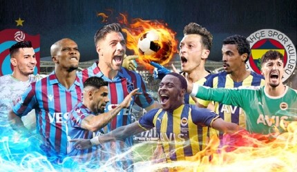 Zirvede dev kapışma! Trabzonspor'un konuğu Fenerbahçe - spor