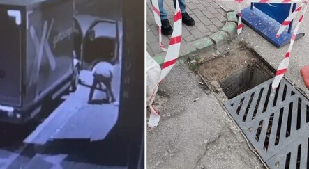 Bursa'da bir ilginç hırsızlık: Kargo aracıyla gelip rögar kapağını çaldılar - yasam