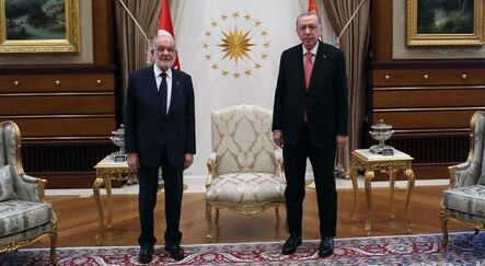 Beştepe'de Erdoğan-Karamollaoğlu görüşmesi! Koltuk detayı dikkat çekti - gundem