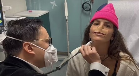 Köpek saldırısına uğrayan genç mankene dudak yapıldı - yasam