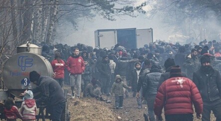 Polonya topraklarında bekleyen göçmenler Belarus'a geri itildi - dunya