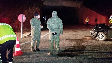 Tekirdağ'da askeri araç kaza yaptı: 14 yaralı - yasam