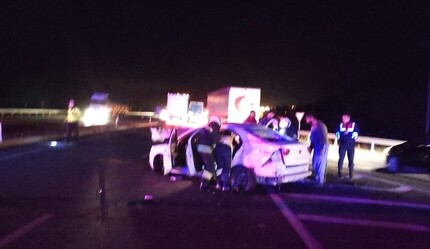 TEM'de zincirleme kaza: 9 araç birbirine girdi - yasam