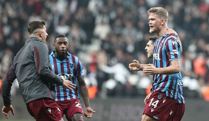 Trabzonspor uzatmada Beşiktaş'ı devirdi - spor