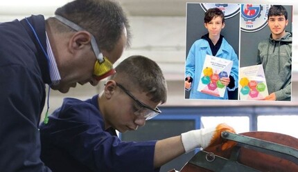 'Okul terk'e çözüm: Mesleki eğitimde örnek proje - egitim
