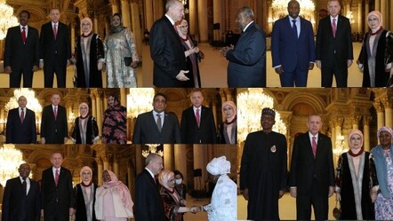 Cumhurbaşkanı Erdoğan'dan Afrikalı liderler onuruna yemek - dunya