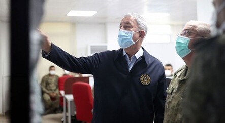 Hulusi Akar Suriye sınır hattındaki birlikleri denetledi - gundem