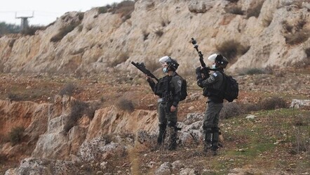 İşgalci İsrail Batı Şeria'da 43 Filistinliyi yaraladı - dunya