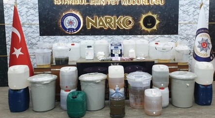 İstanbul'da 553 kilo metamfetamin ele geçirildi - gundem