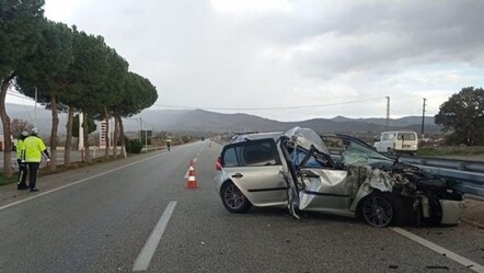 Manisa'da acı kaza: Bir aile parçalandı - yasam