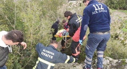 Manzara canından etti: 150 metre yükseklikten düştü - yasam