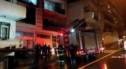 Meraklı komşular yangını izlerken zehirlendi - yasam