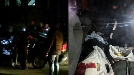 Pes dedirten olay! 4 aylık bebeklerini arabada kilitleyip alışverişe gittiler - dunya