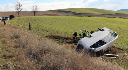 Amasya’da feci kaza antrenör hayatını kaybetti 15 sporcu yaralandı - yasam