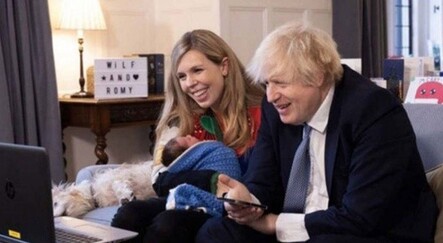 Boris Johnson'ın altı haftalık bebeği Covid'e yakalandı - dunya