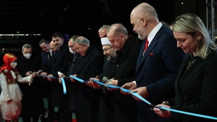Erdoğan, Osmanlı yadigârı Ethem Bey Camii’nin açılışını yaptı - gundem