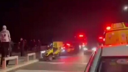 İsrail'in Hayfa kentinde helikopter düştü - dunya