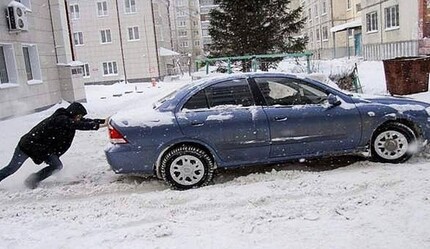 Karda araba itmek  kalp krizi sebebi - yasam