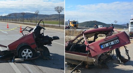 Ortadan ikiye bölünen Tofaş 1 kişiye mezar oldu - yasam