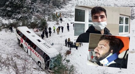 Şarampole yuvarlanan otobüsteki yolcular kazayı anlattı: Hızından uyandım - yasam