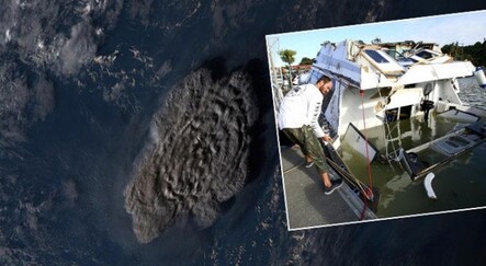 Tonga'da yanardağ patlaması: Birçok ülkede tsunami alarmı - dunya