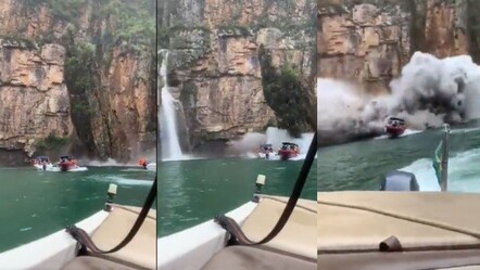 Turistik gezi faciayla sonlandı: Dağ üzerlerine yıkıldı - dunya