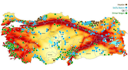 AFAD 'afet risk haritası'nı çıkardı: Alarm veren bölgeler belli oldu - gundem
