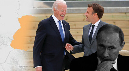 Biden ile Macron, Rusya-Ukrayna krizini görüştü - politika
