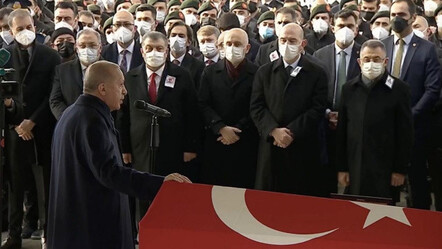 Erdoğan Şehit Özel harekat müdürü Hayrettin Eren'in cenazesine katıldı - politika