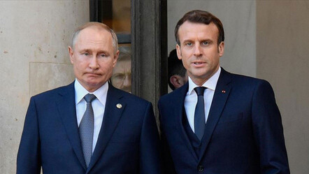 Kremlin: Putin ve Macron bir günde iki kez görüştü - dunya